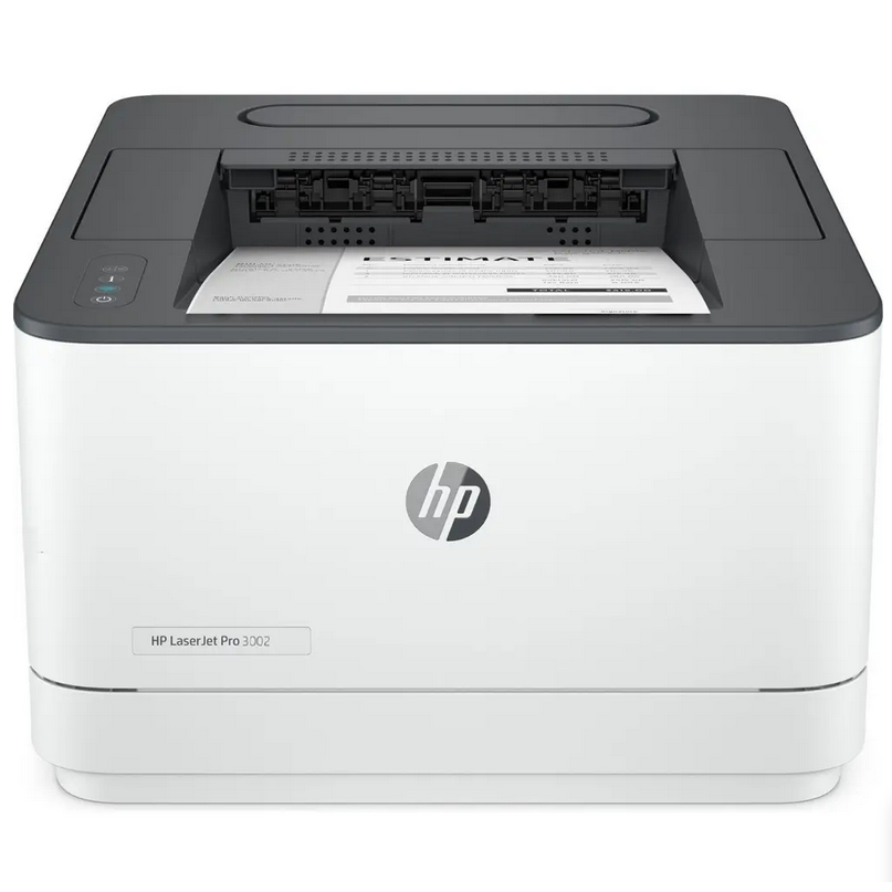 HP LaserJet Pro 3002dn Printer - A4 Mono Laser, Print, Auto-Duplex, LAN, 33ppm, 350-2500 pages per month