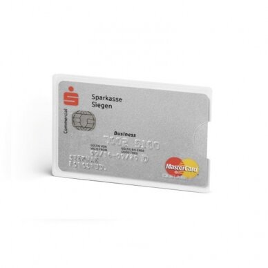 Įdėklas kortelėms DURABLE, su RFID apsauga (pak. - 3 vnt.) 2
