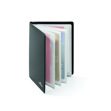 Įdėklas kortelėms DURABLE, su RFID apsauga, juodos sp. Įdėklas kortelėms DURABLE, su RFID apsauga, juodos sp.