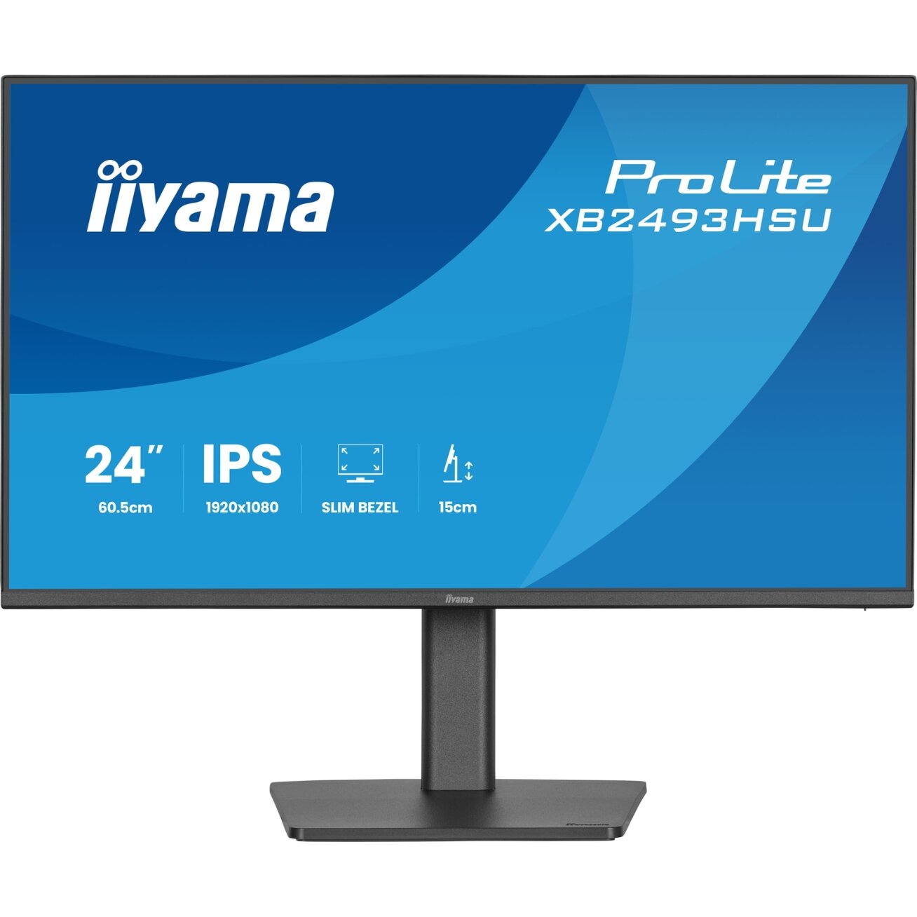 iiyama XB2493HSU-B1 24” IPS Full HD panel with 4-side slim bezel 1