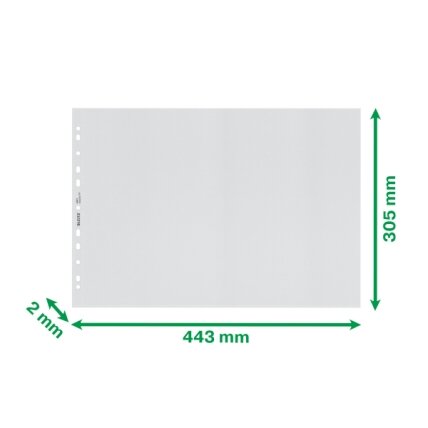 Įmautės Leitz Recycle CO2 Neutral, A3, 100mic, 25vnt., matinės sp. 1