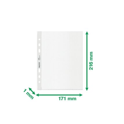 Įmautės Leitz Recycle CO2 Neutral, A5, 100mic, 25vnt, matinės sp. 1 Įmautės Leitz Recycle CO2 Neutral, A5, 100mic, 25vnt, matinės sp. 1