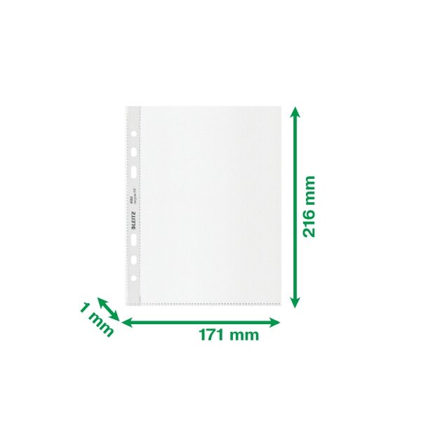 Įmautės Leitz Recycle CO2 Neutral, A5, 100mic, 25vnt, matinės sp. 1 Įmautės Leitz Recycle CO2 Neutral, A5, 100mic, 25vnt, matinės sp. 1
