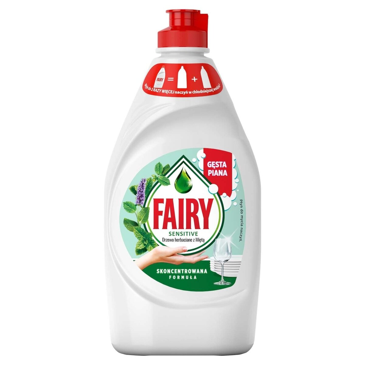 Indų ploviklis FAIRY SENSITIVE Tea Tree & Mint, 450 ml Indų ploviklis FAIRY SENSITIVE Tea Tree & Mint, 450 ml