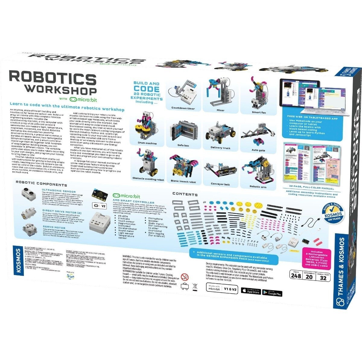 Inžinerinis-mokslinis rinkinys “Robotikos dirbtuvės+micro:bit” 6 Inžinerinis-mokslinis rinkinys “Robotikos dirbtuvės+micro:bit” 6