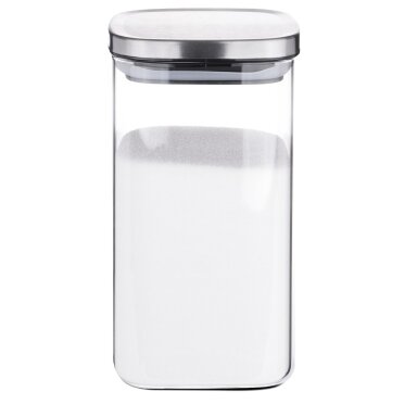 Indas, biriems produktams, borosilikatinis stiklas, 1,5 l, D 10 cm, H 20,5 cm, vnt