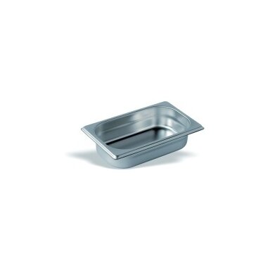 Indas GN1/4, H 15 cm, 4,1 l, nerūdijantis plienas, vnt Indas GN1/4, H 15 cm, 4,1 l, nerūdijantis plienas, vnt