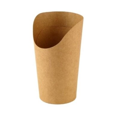 Indelis bulvytėms KRAFT, popierinis, D 6 cm, H 13,5 cm, 50 vnt Indelis bulvytėms KRAFT, popierinis, D 6 cm, H 13,5 cm, 50 vnt