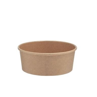 Indelis salotoms KRAFT, popierius/PE, 750 ml, D 14,5 cm, H 5,8 cm, 50 vnt Indelis salotoms KRAFT, popierius/PE, 750 ml, D 14,5 cm, H 5,8 cm, 50 vnt
