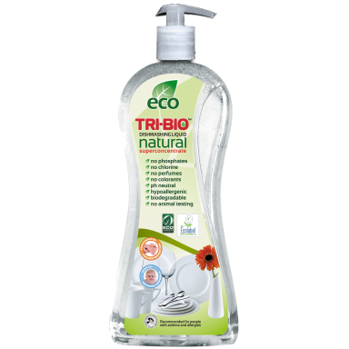 Indų ir rankų plovimo balzamas TRI-BIO, 840 ml Indų ir rankų plovimo balzamas TRI-BIO, 840 ml