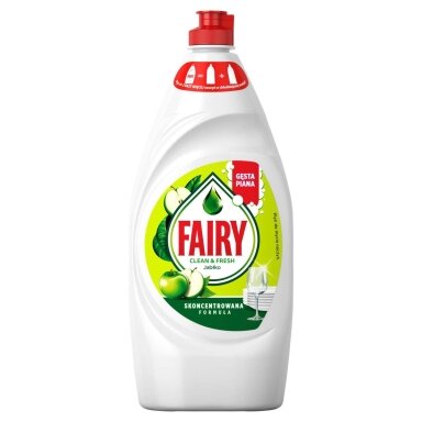 Indų ploviklis FAIRY Apple, 900 ml Indų ploviklis FAIRY Apple, 900 ml