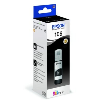Ink Epson 106 (C13T00R140) foto BK 5K OEM