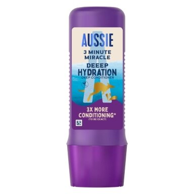 Intensyvus plaukų kondicionierius AUSSIE Deep Hydration, 250 ml Intensyvus plaukų kondicionierius AUSSIE Deep Hydration, 250 ml