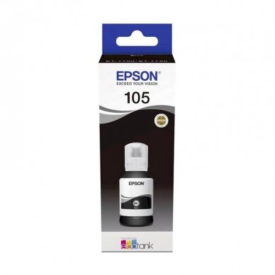 Ink Epson 105 (C13T00Q140)  Pigment BK 140ml OEM