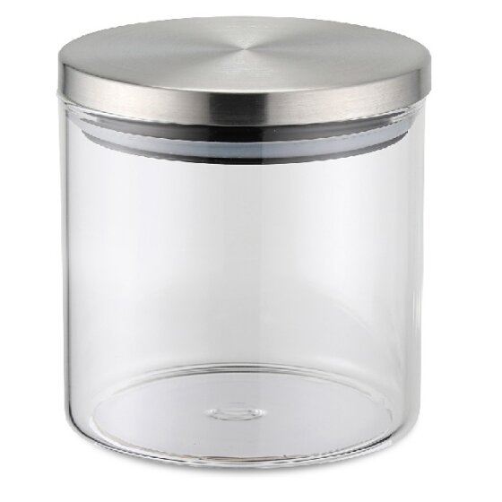 Indas, biriems produktams, borosilikatinis stiklas, 0,6 l, 10 x 10 cm, H 11 cm, vnt