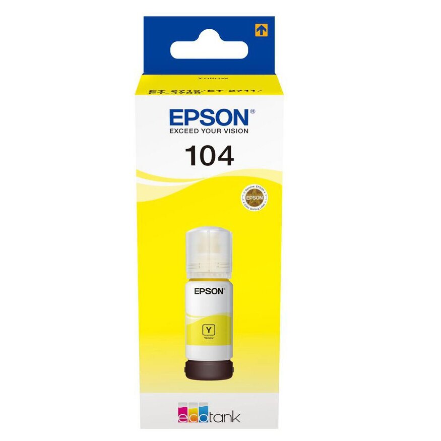 Ink Epson T104 (C13T00P440) YL 65ml OEM Ink Epson T104 (C13T00P440) YL 65ml OEM