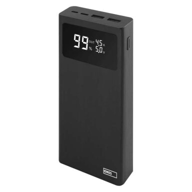 Išorinė baterija EMOS BETAQ 20, 20 000 mAh 22.5 W, juoda Išorinė baterija EMOS BETAQ 20, 20 000 mAh 22.5 W, juoda