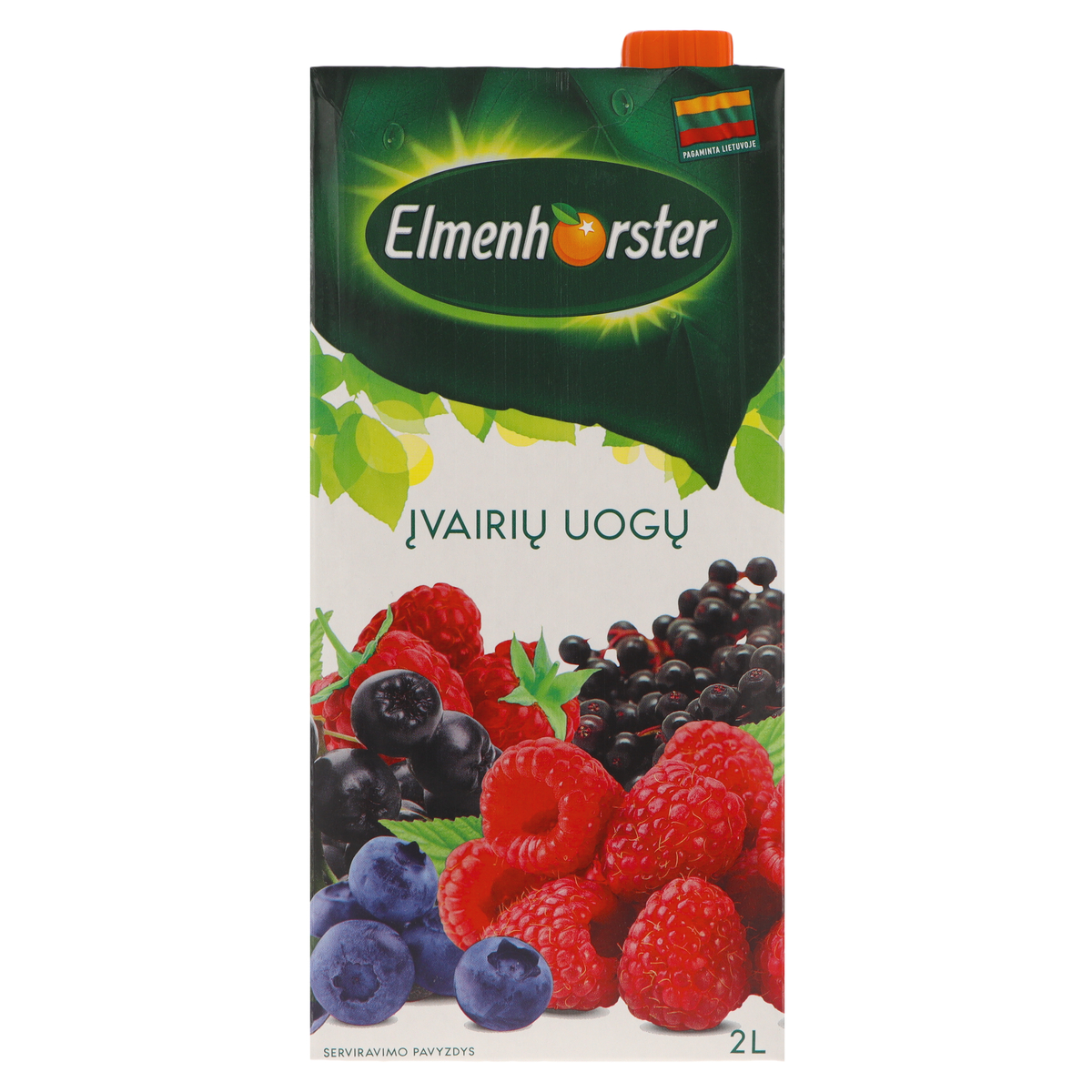 Įvairių uogų sulčių gėrimas ELMENHORSTER, 2l, 12%