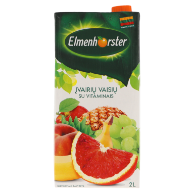 Įvairių raudonųjų vaisių sulčių gėrimas 20% ELMENHORSTER, 2l