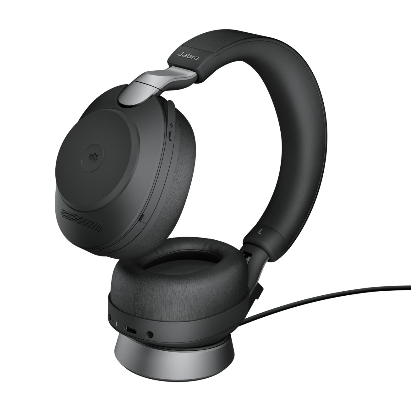Jabra Evolve2 85 MS + Ladestation + Link 380a Black 1 Jabra Evolve2 85 MS + Ladestation + Link 380a Black 1