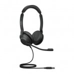 Jabra Evolve2 30 SE MS Stereo Laidinės ausinės, USB-A, Juoda
