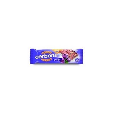 Javainių batonėlis CERBONA Blueberry, su jogurtiniu glaistu, 20 g Javainių batonėlis CERBONA Blueberry, su jogurtiniu glaistu, 20 g
