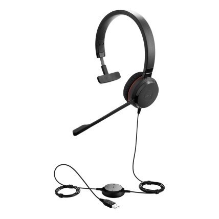 Jabra Headset Evolve 30 II MS Duo USB-C/A schnurgebunden 1