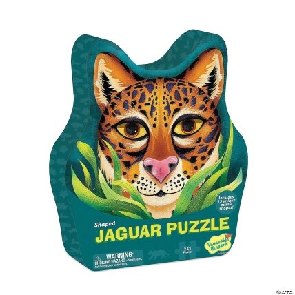 Jaguaro formos dėlionė su unikaliomis detalėmis (251 detalė) 2 Jaguaro formos dėlionė su unikaliomis detalėmis (251 detalė) 2