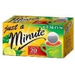 Juodoji arbata JUST A MINUTE Lemon,  20 x 1,4g