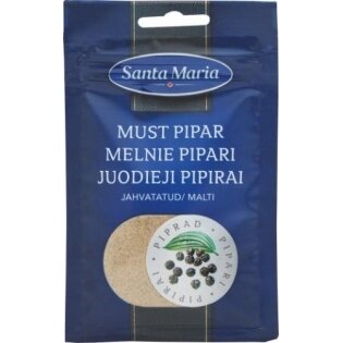Juodieji pipirai SANTA MARIA, malti 16 g