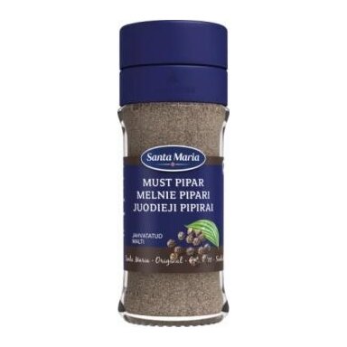 Juodieji pipirai SANTA MARIA, malti, 36 g