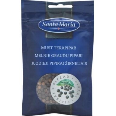 Juodieji pipirai SANTA MARIA, žirneliais, 22 g