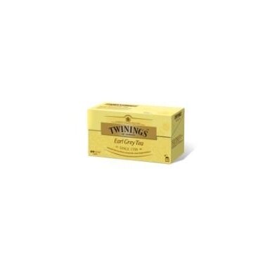 Juodoji arbata TWININGS Earl Grey,  25 x 2 g