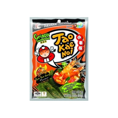Jūros dumblių užkandis TAOKAENOI, Tom Yum skonio, 32 g