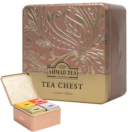 Juodos arbatos rinkinys AHMAD CHEST FOUR, 40 pak. x 2 g Juodos arbatos rinkinys AHMAD CHEST FOUR, 40 pak. x 2 g
