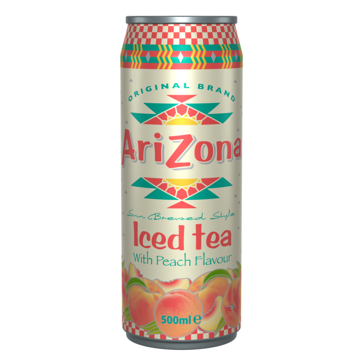 Juodosios arbatos gėrimas ARIZONA, persikų skonio, 500 ml  D