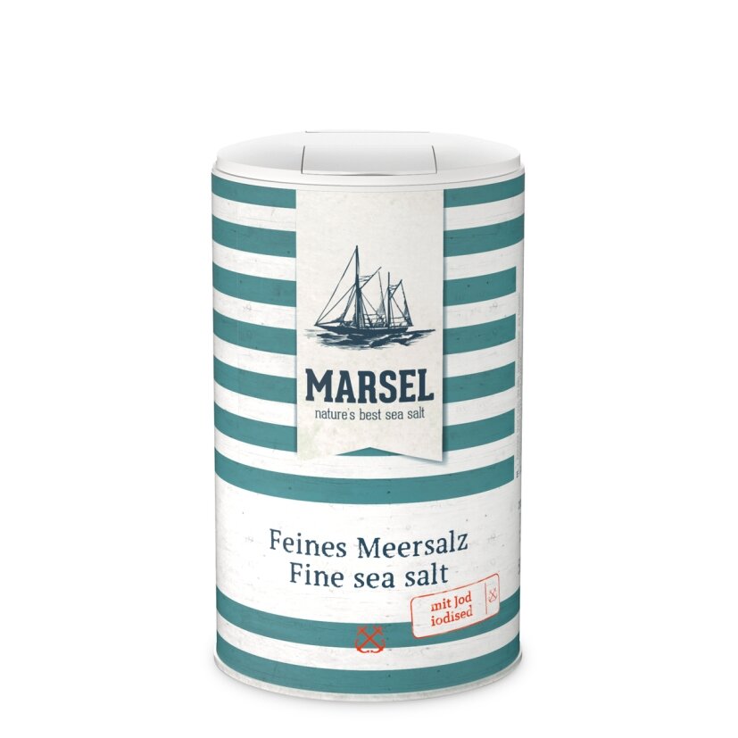 Jūros druska MARSEL, smulki, 500 g