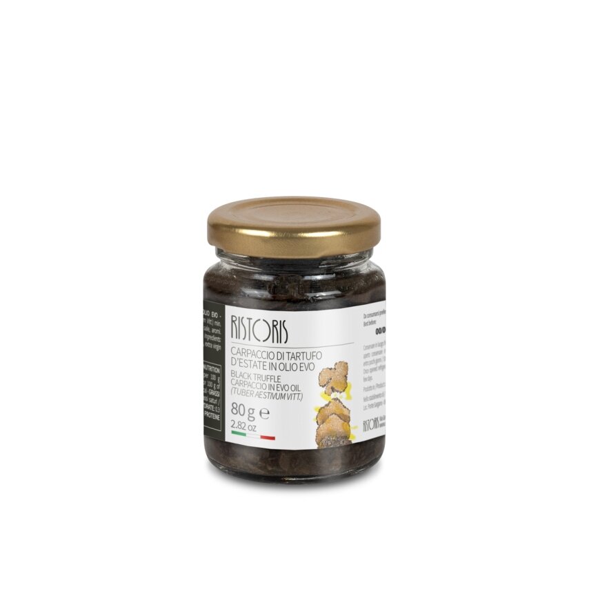Juodieji trumai RISTORIS, ypač gryname alyvuogių aliejuje, 80g 1
