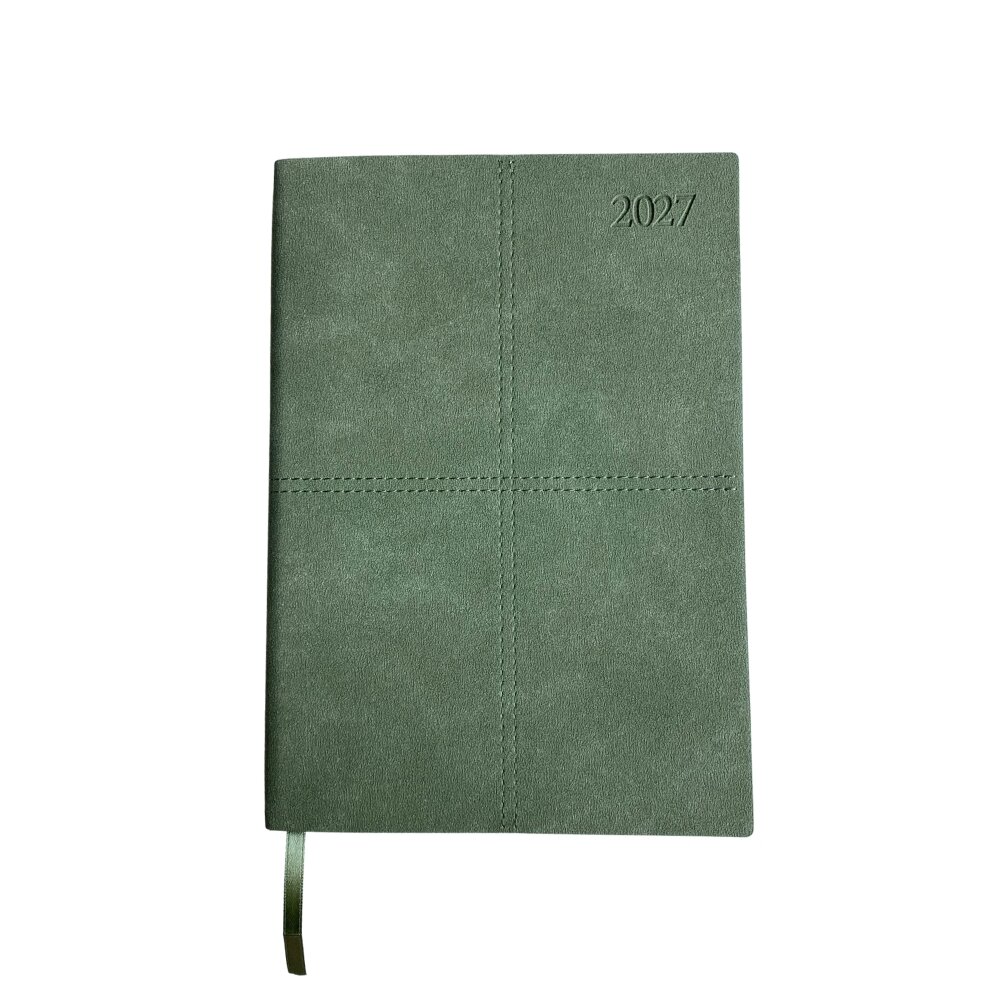 Kalendorius IMPERIAL, 2027, A5+ minkštu viršeliu, šv.žalia Kalendorius IMPERIAL, 2027, A5+ minkštu viršeliu, šv.žalia