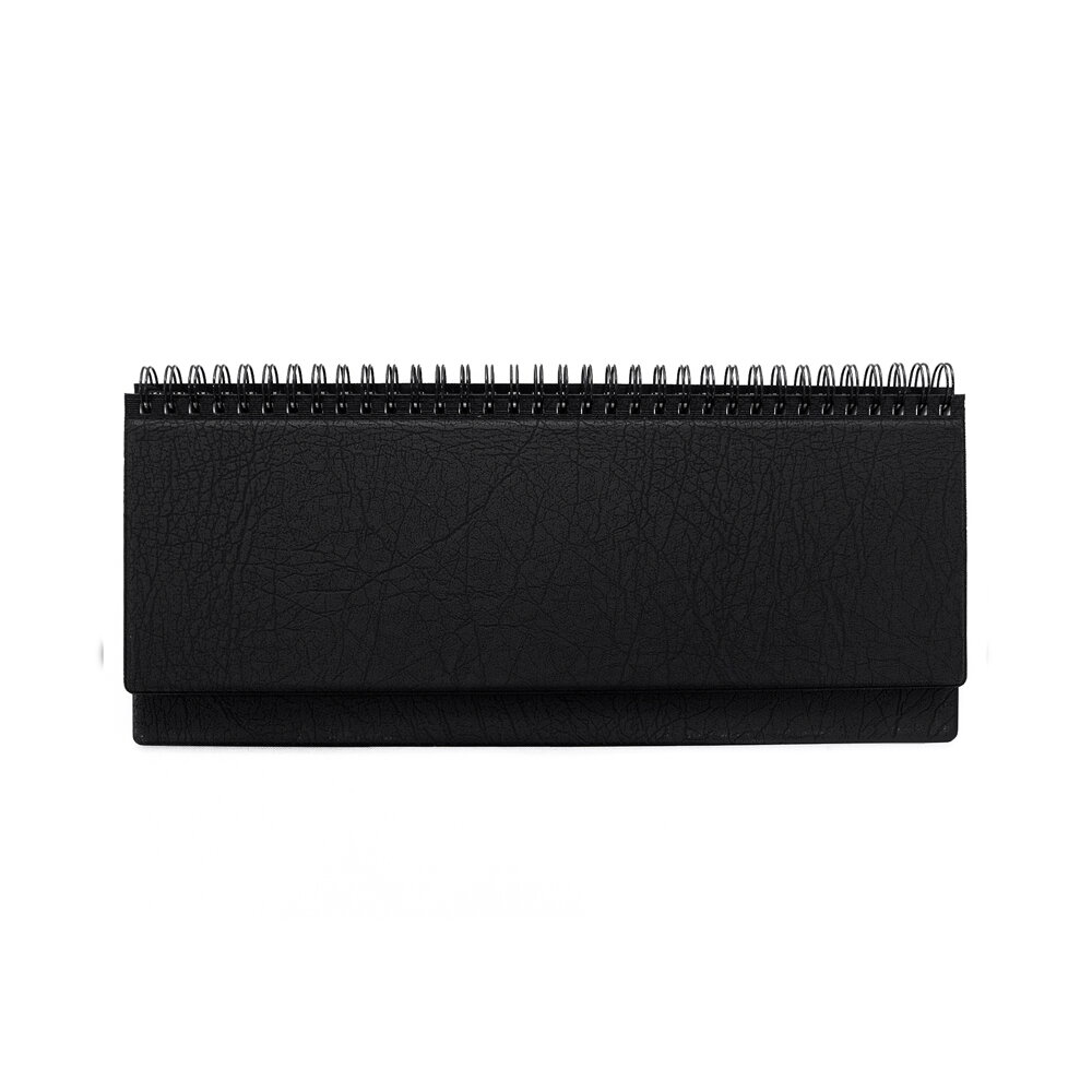 Kalendorius MEMO 2027, 295 x 135 mm, PVC, juodos sp. Kalendorius MEMO 2027, 295 x 135 mm, PVC, juodos sp.