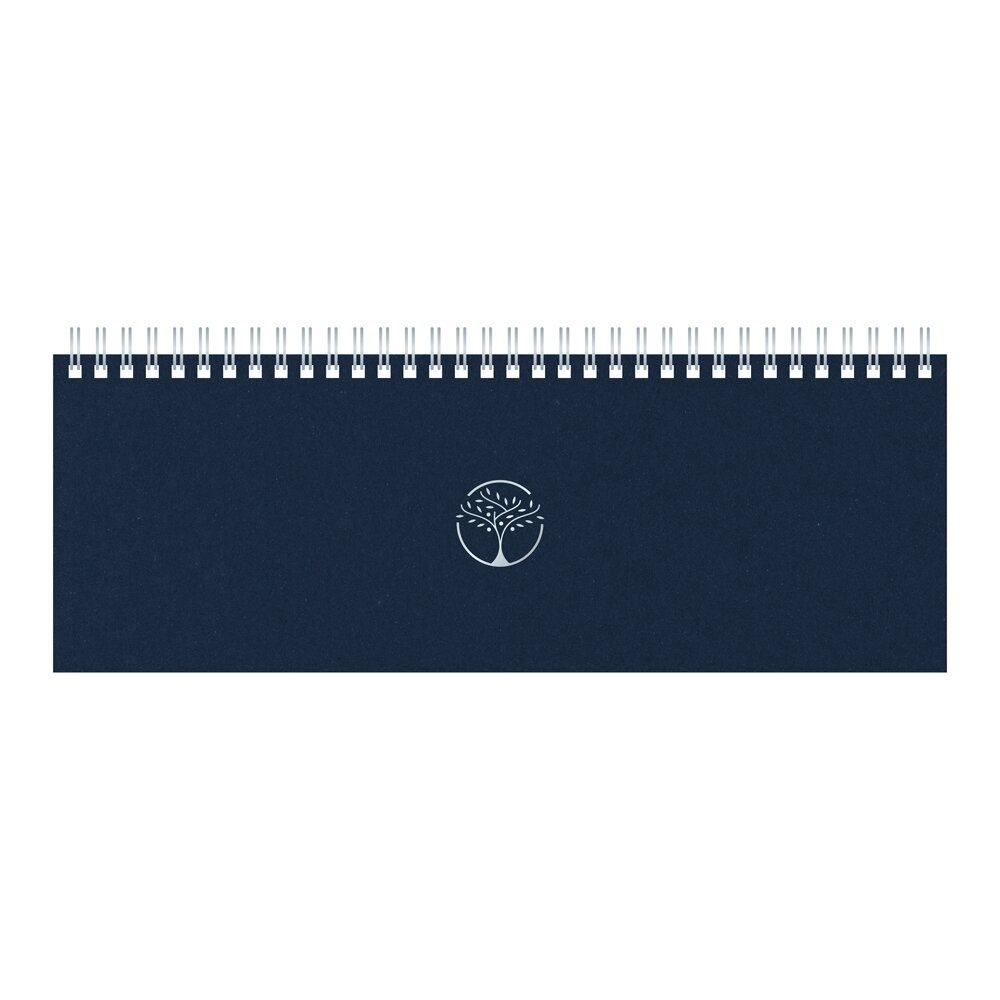 Kalendorius MEMO ECO 2027, 290 x 110 mm, kartoninis, tamsiai mėlynos sp. Kalendorius MEMO ECO 2027, 290 x 110 mm, kartoninis, tamsiai mėlynos sp.