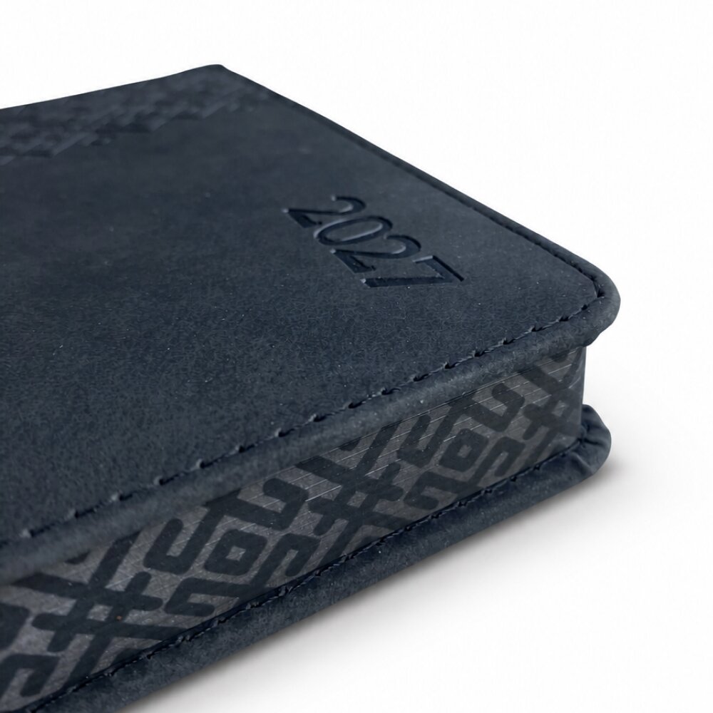 Kalendorius TRADITIONAL, 2027, PU, A5, juoda 1