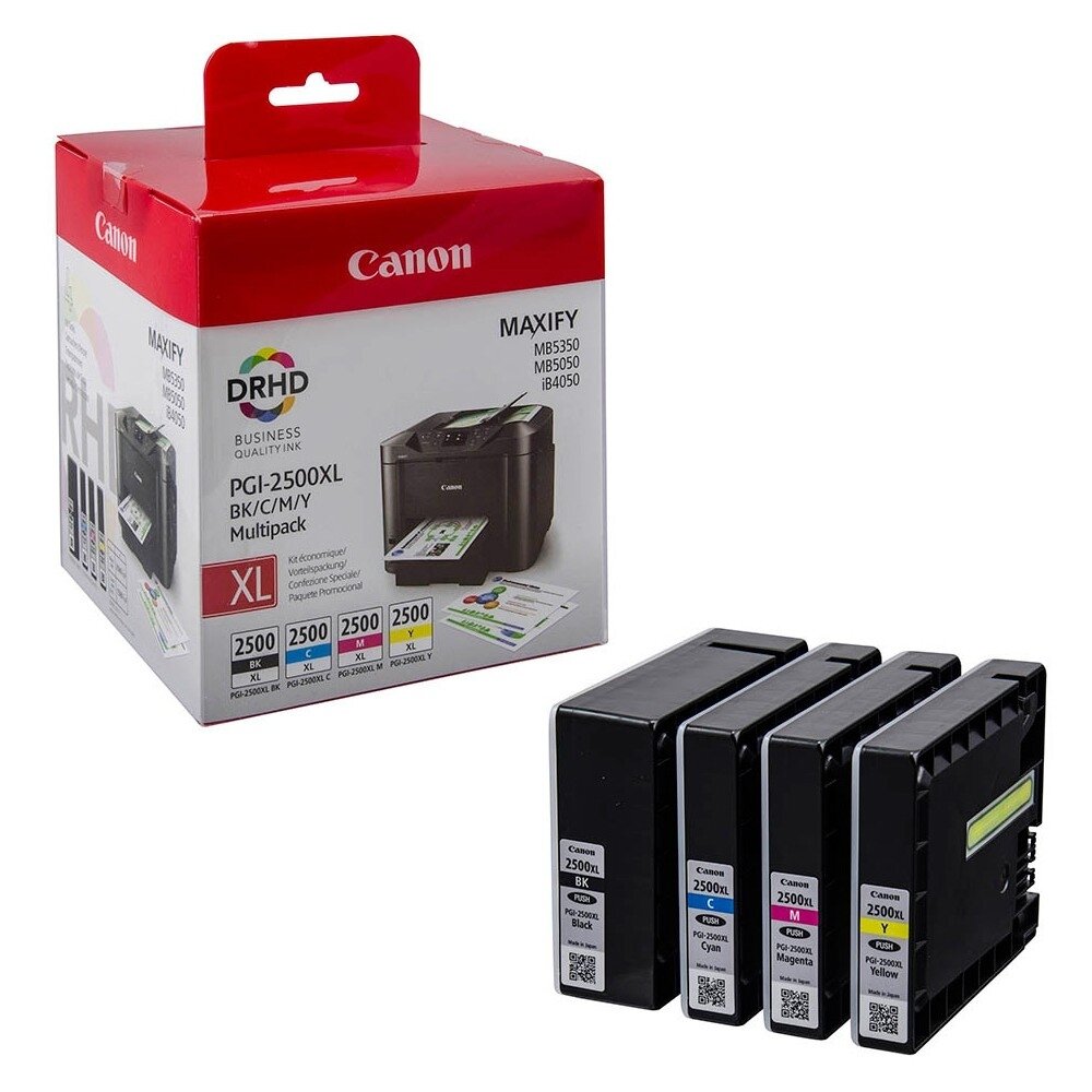 Kasetė Canon PGI-2500XL CMYK OEM Kasetė Canon PGI-2500XL CMYK OEM