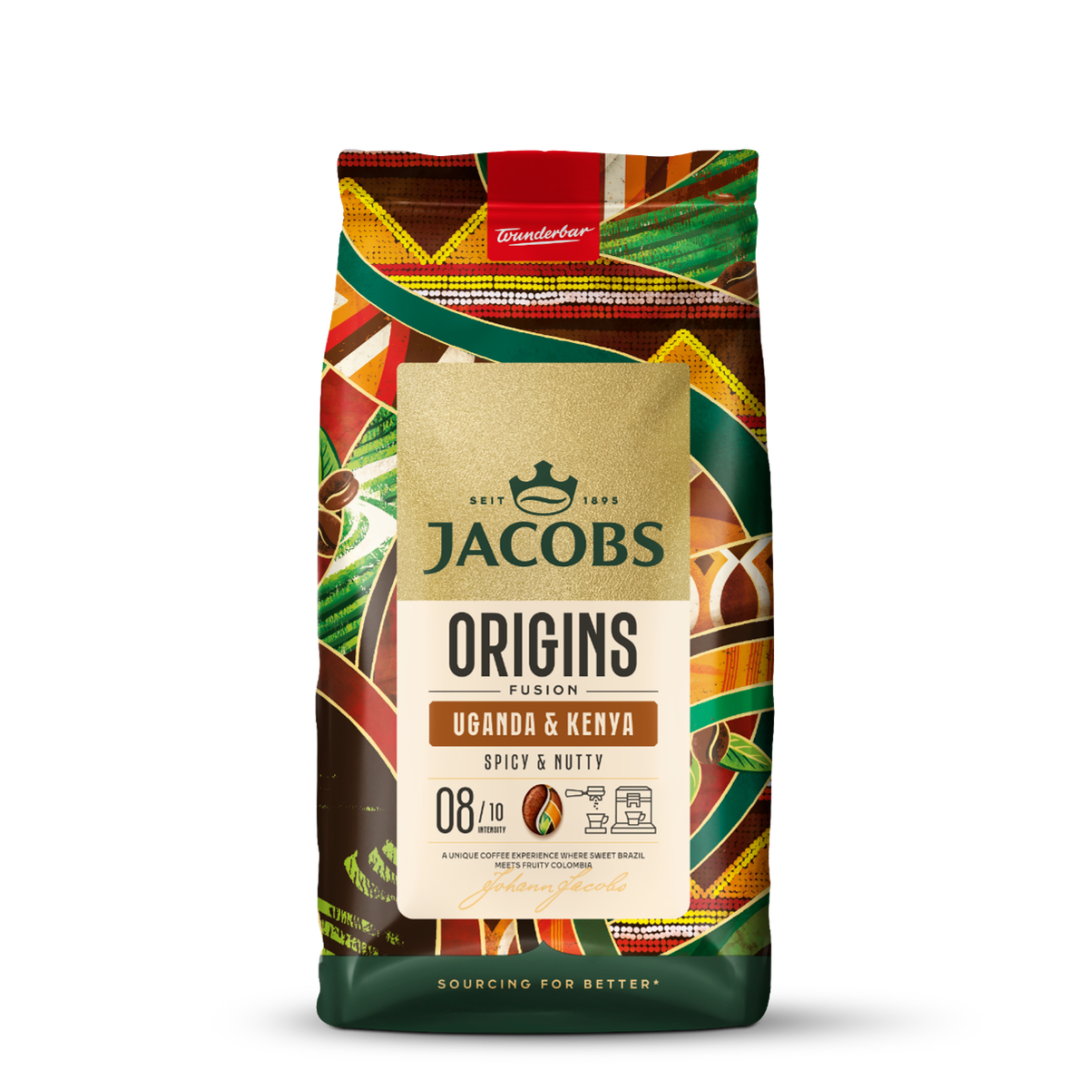 Kavos pupelės JACOBS Uganda&Kenya, 1kg