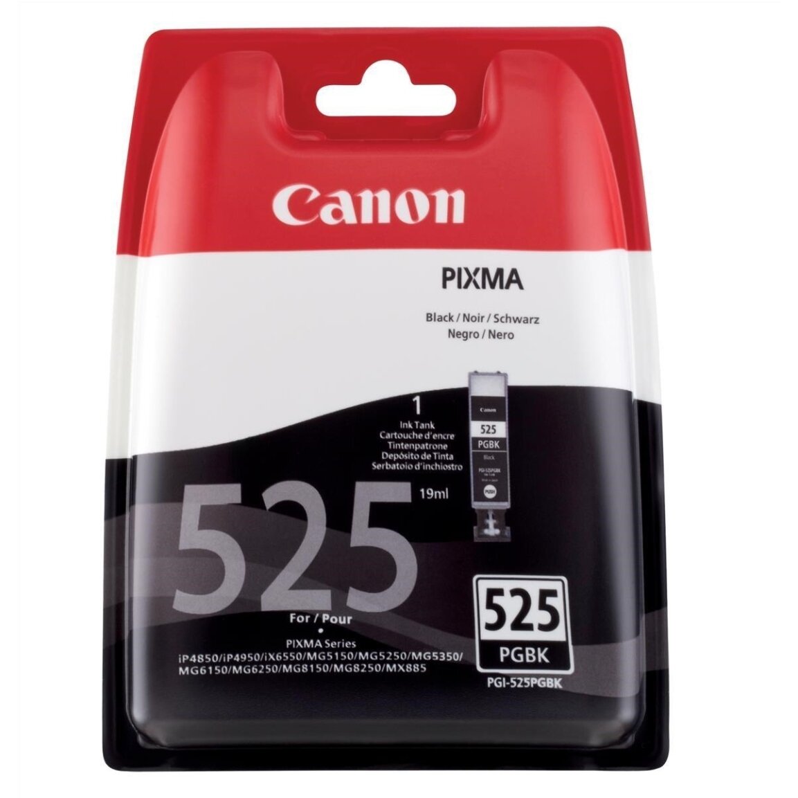 Kasetė Canon PGI-525PGBK (4529B001) BK 340 psl OEM Kasetė Canon PGI-525PGBK (4529B001) BK 340 psl OEM