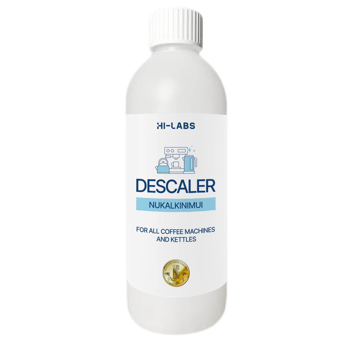 Kalkių šalinimo priemonė HI-LABS, kavos aparatams ir virduliams, 500 ml