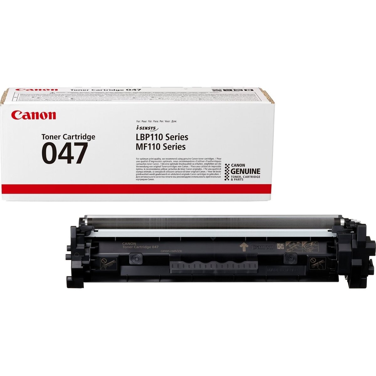 Kasetė Canon 047 (2164C002) BK 1600psl OEM Kasetė Canon 047 (2164C002) BK 1600psl OEM