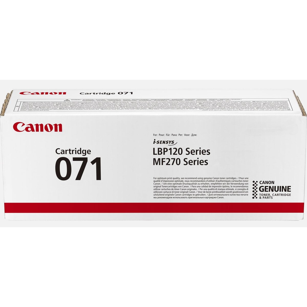 Kasetė Canon 071 (5645C002) BK 1.200psl OEM Kasetė Canon 071 (5645C002) BK 1.200psl OEM