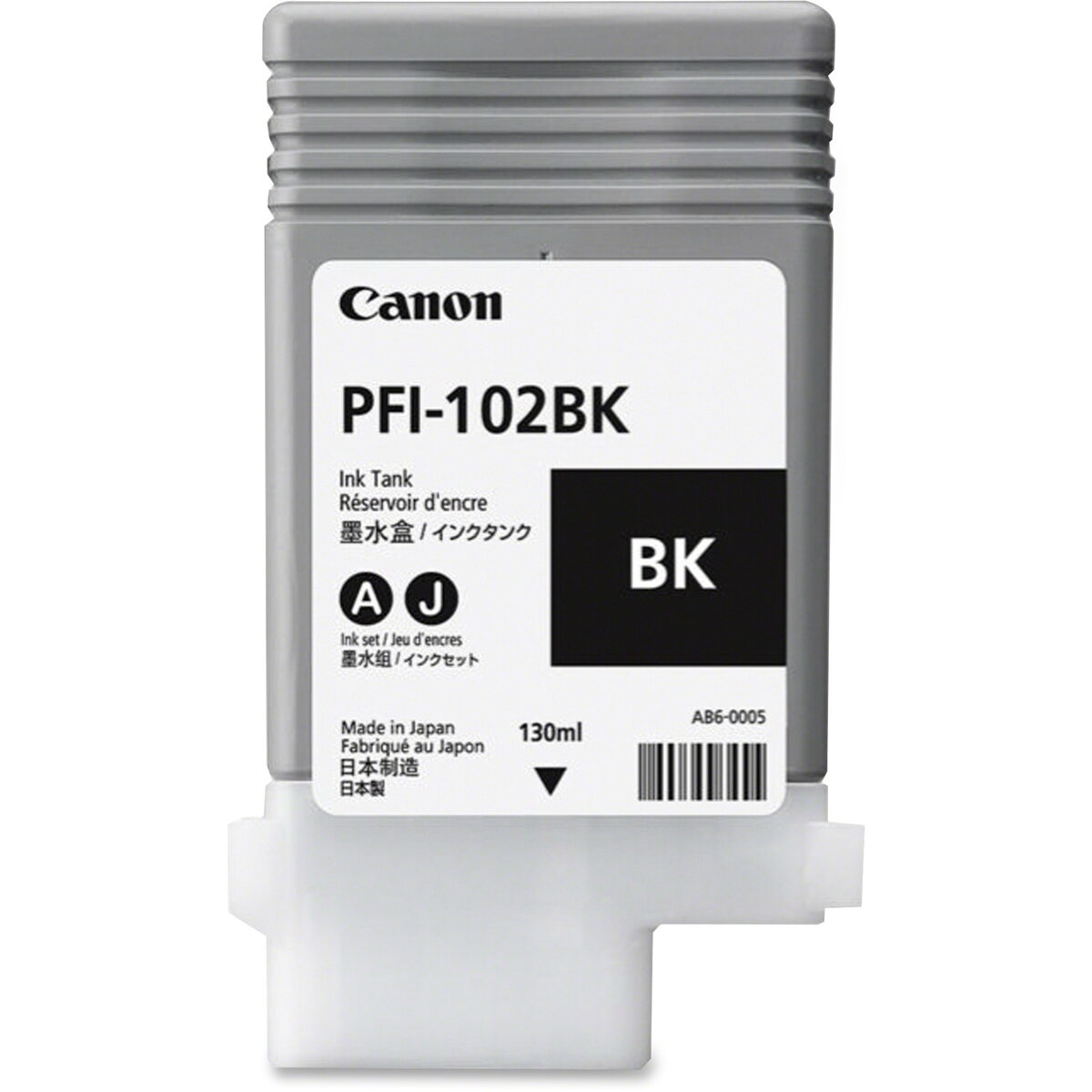 Kasetė Canon PFI-102K (0895B001) BK 130ml OEM