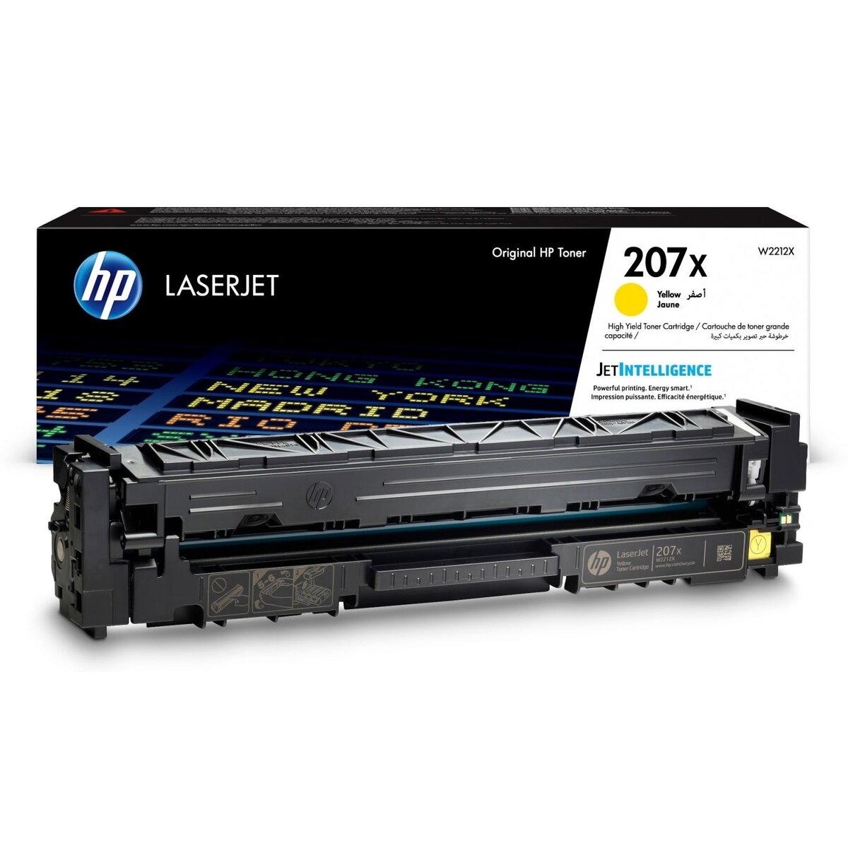 Kasetė HP No.207X (W2212X) YL 2450psl OEM Kasetė HP No.207X (W2212X) YL 2450psl OEM